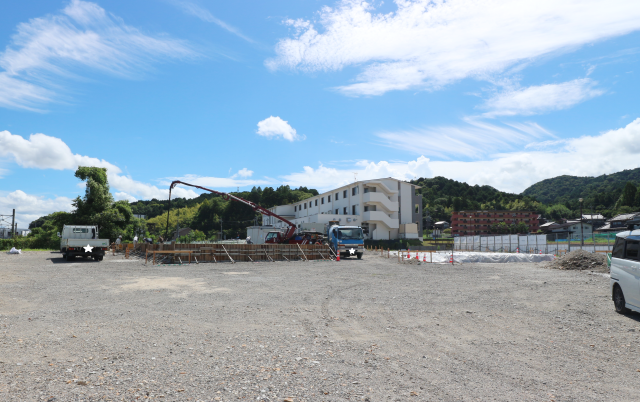 〈アパート新築レポート〉湖南市三雲A･B棟　基礎工事①