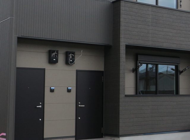 〈アパート建築レポート〉栗東市蜂屋A･B棟　外観③